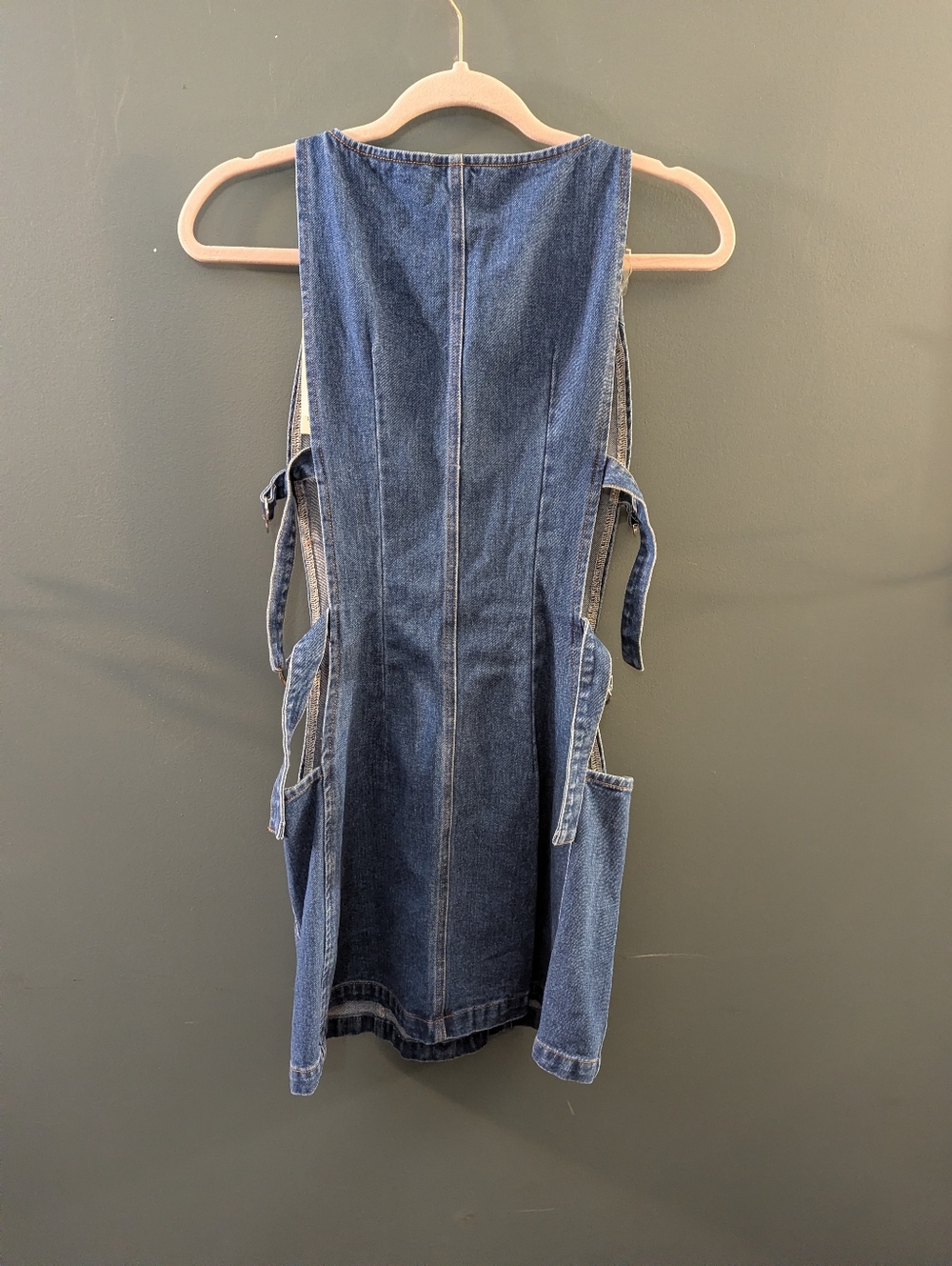 Peppermayo Denim Jumper NWT Women's Size 0 - Picture 9 of 9